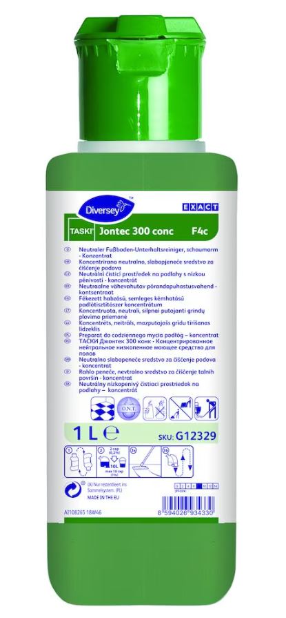 Diversey Taski Jontec 300 conc 1L - нейтральний засіб для миття підлоги